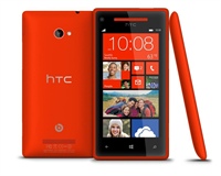 Windows Phone 8X by HTC in Flame Red