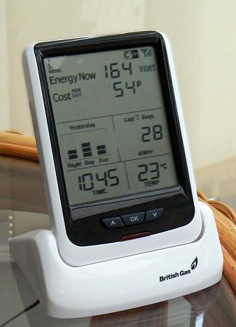 Current in-home energy monitor from British Gas