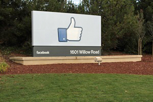 Facebook reports quarterly loss but revenue is up