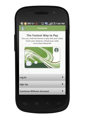 Starbucks expands its UK payment app to Android devices