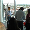 James Rosewell being interviewed at Digital Catapult