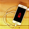 iPhone with simulated battery icon
