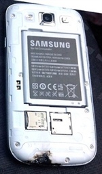 Damaged Samsung Galaxy SIII
