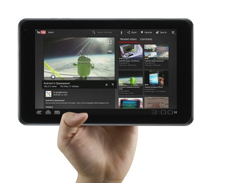 LG Optimus Pad tablet