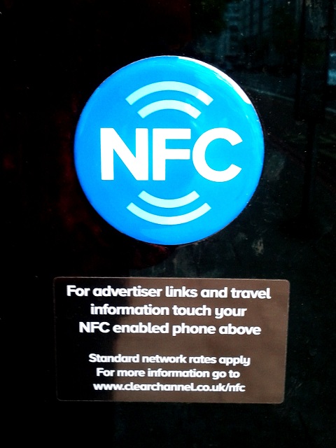 Clear Channel NFC poster site